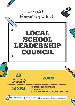 LSLC Flyer in English